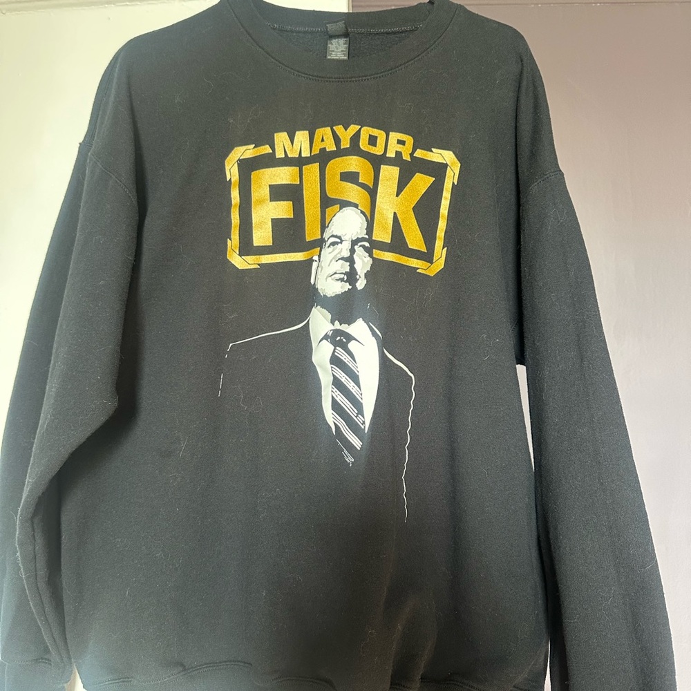 Daredevil: Born Again exclusive merch black sweatshirt L